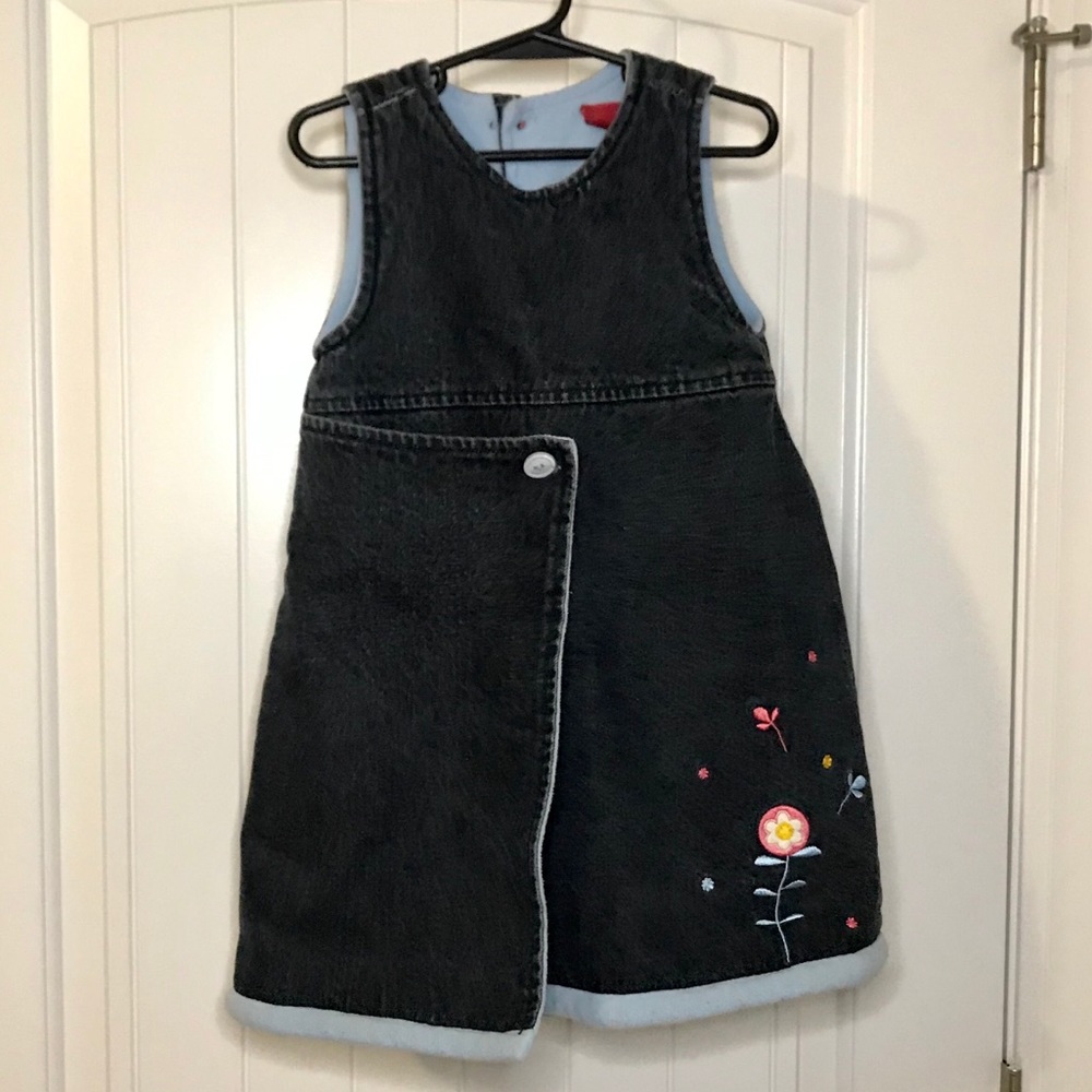 Sleeveless Winter Jean Dress